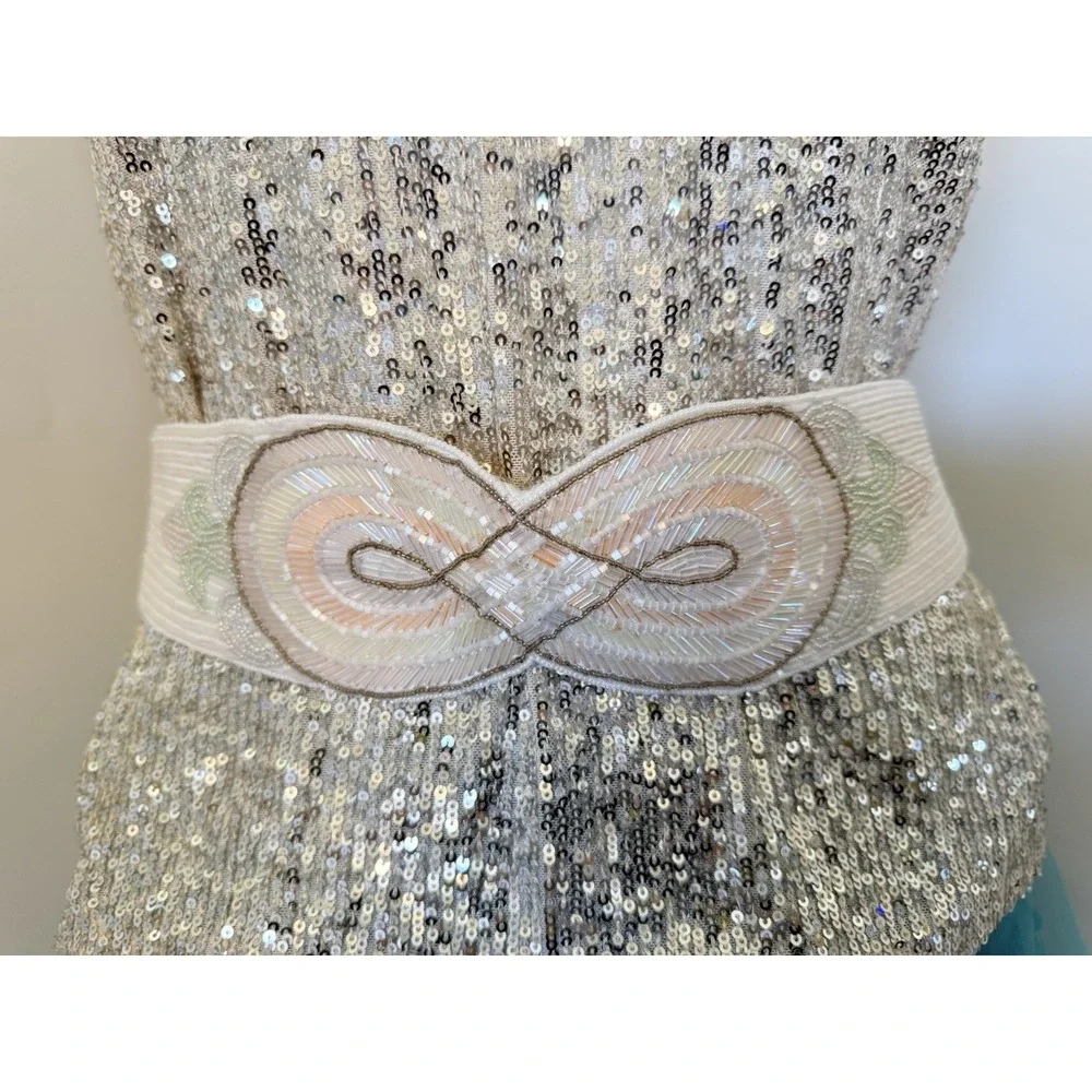 1980s Vintage Handmade Milor Beaded White 3